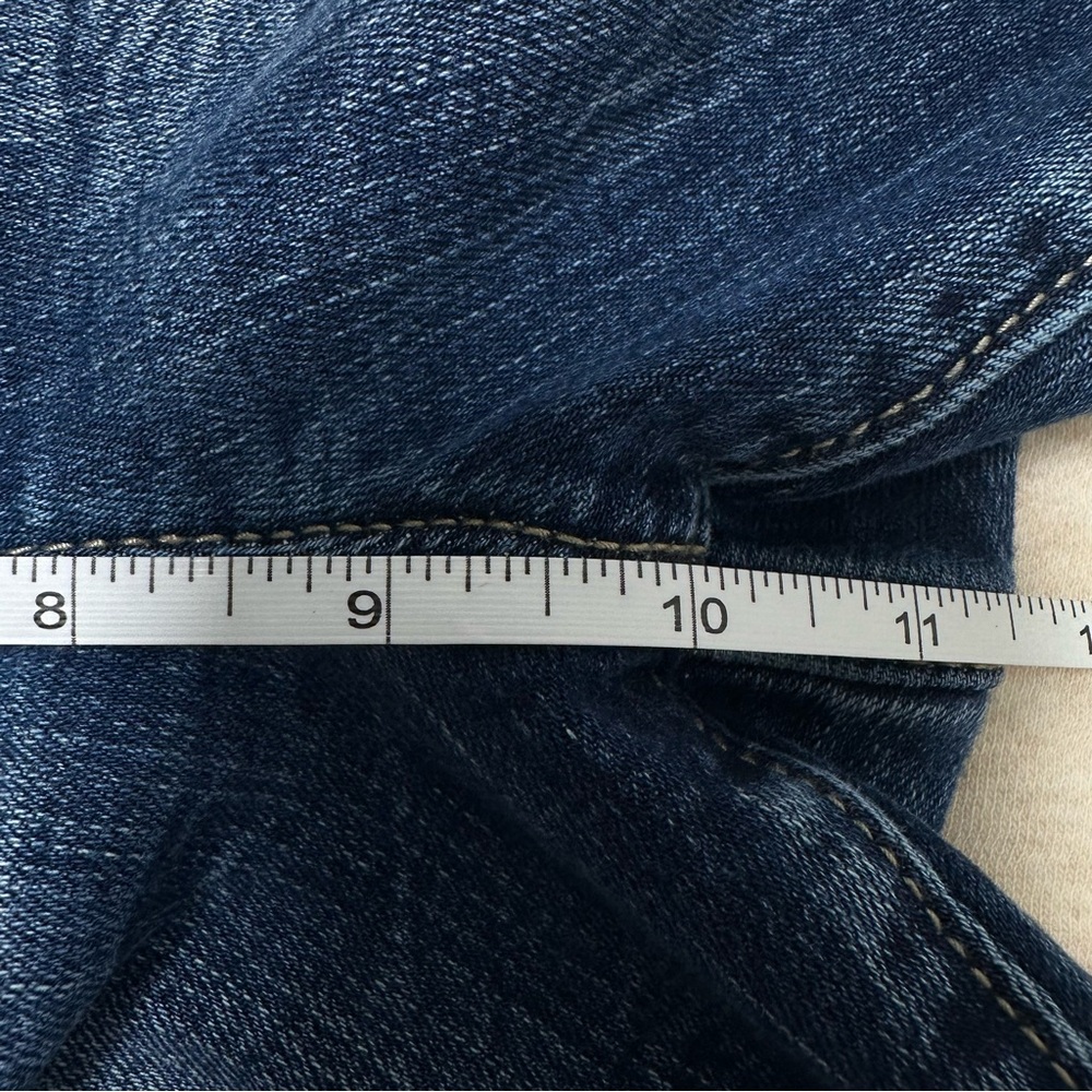 BKE Women’s Blue Cotton Curvy Fit High Rise Skinny Pants Jeans Size 30 - Picture 7 of 10